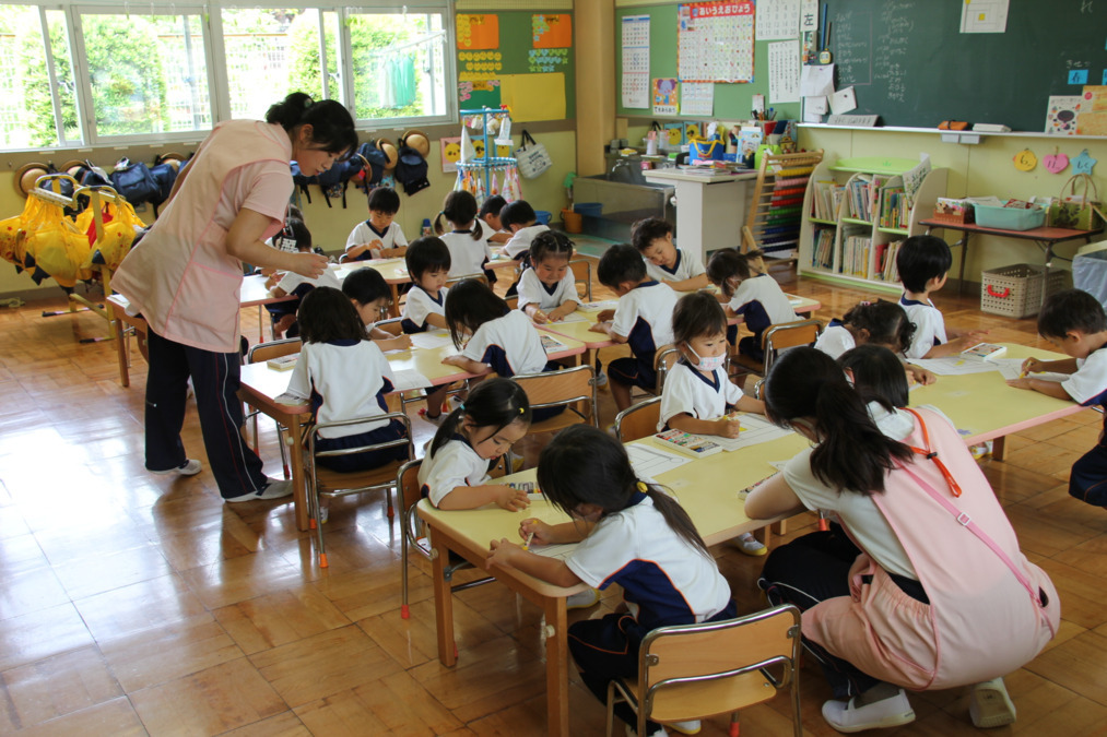 春日幼稚園の写真6枚目：子どもたちの可能性は無限大