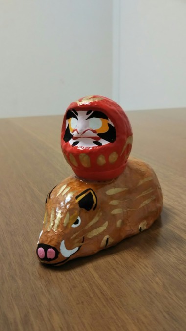 障害福祉サービス事業所　風の丘の写真10枚目：干支だるまです♪