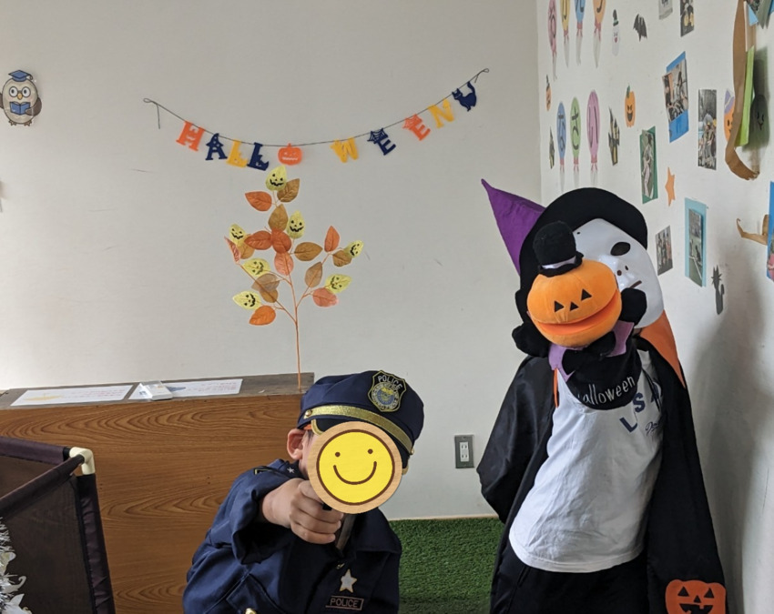 放課後等デイサービス　ここから仲ばる（保育士の求人）の写真7枚目：ハロウィンイベントの様子です♪