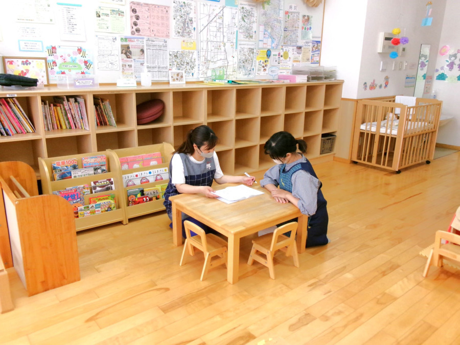 守山市子育て支援拠点施設mamoccoの写真