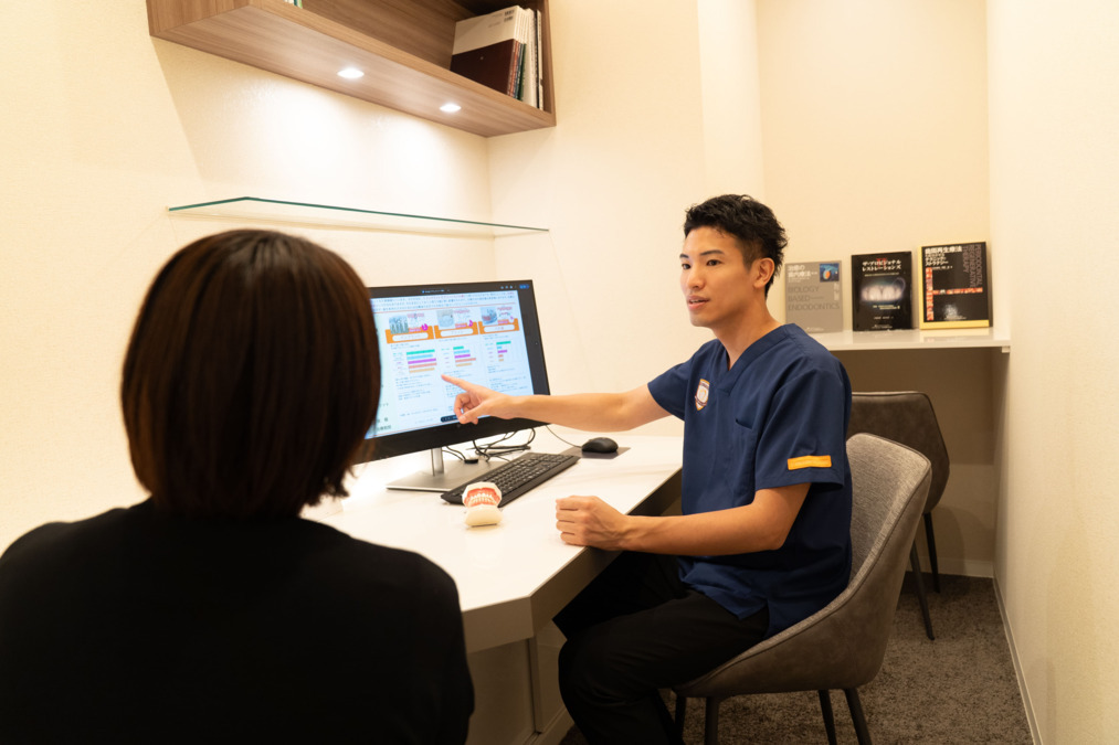 アップル歯科京都河原町【2025年11月01日オープン予定】(管理栄養士/栄養士の求人)の写真16枚目:カウンセリングルームで、患者様とゆったりとお話することができます