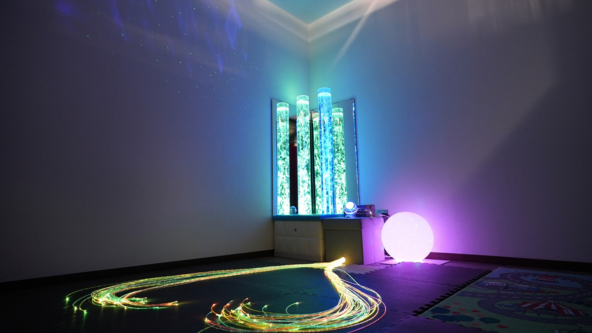 トワエモア(言語聴覚士の求人)の写真19枚目:地域では珍しいスヌーズレンルームを完備!