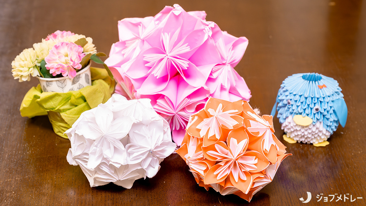 だんらんの家大和田町(介護職/ヘルパーの求人)の写真6枚目:折り紙で作った作品です*