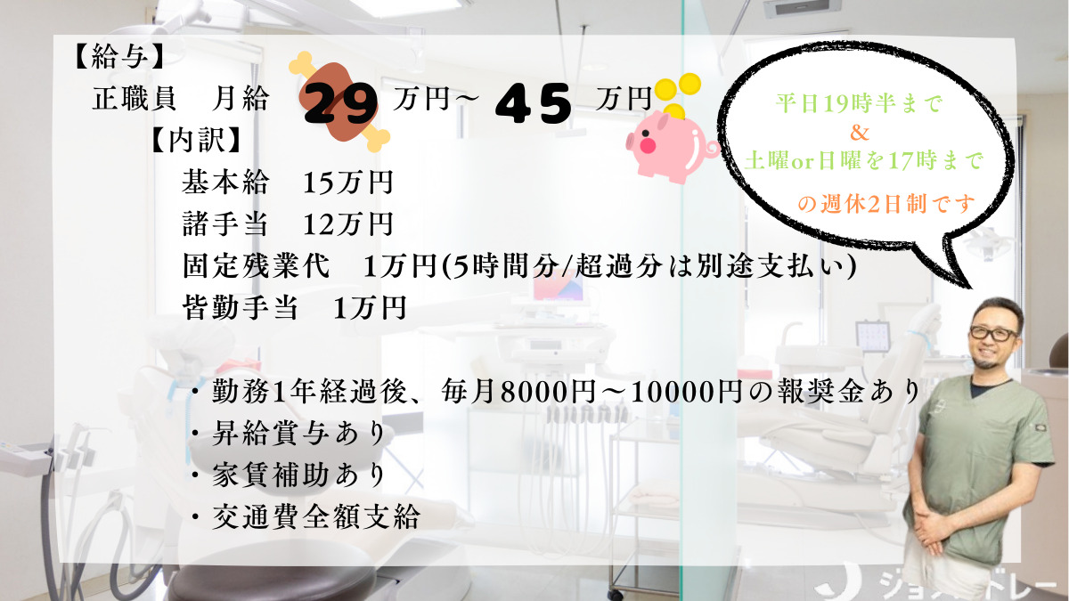 後楽園デンタルオフィス（歯科衛生士の求人）の写真2枚目：