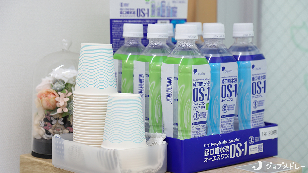 ブレイブ薬局川口原町店（調剤事務の求人）の写真10枚目：経口補水液を販売しています