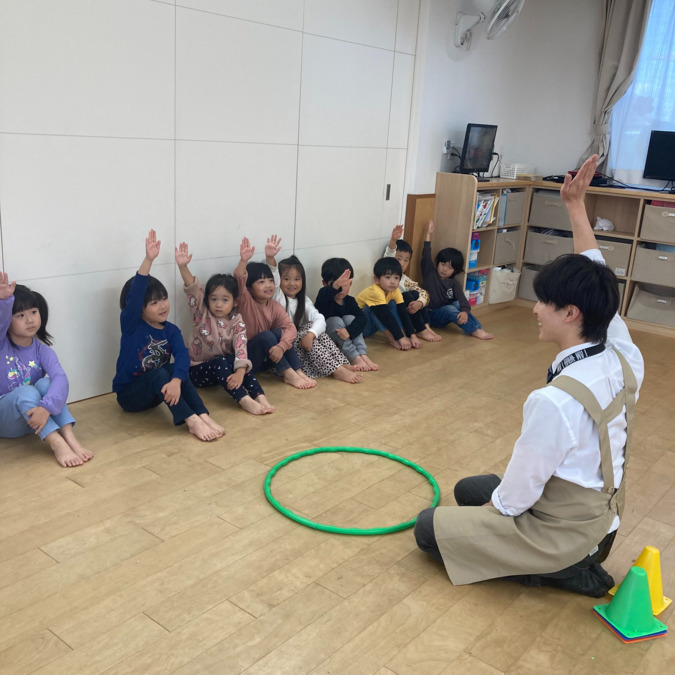 社会福祉法人紀秀会　川越やまだ保育園（保育補助の求人）の写真4枚目：運動遊び♪