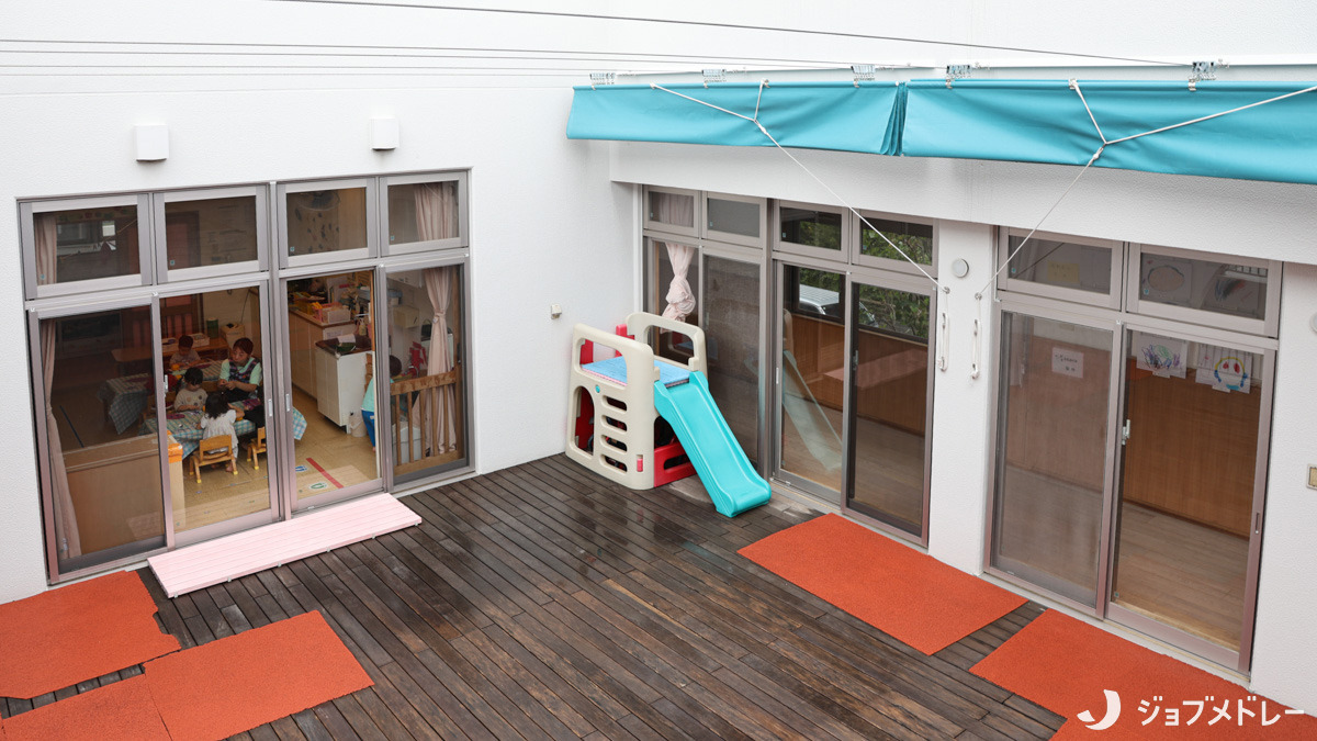 玉川保育園(保育士の求人)の写真18枚目:園内は開放感のある設計です