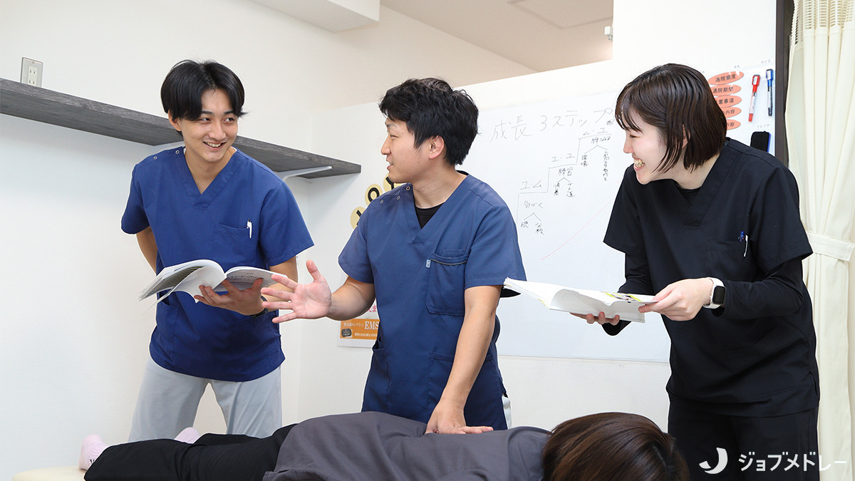 すぎやま鍼灸整骨院 上尾中央院(柔道整復師の求人)の写真21枚目:尊敬し合える仲間に出会える職場です!