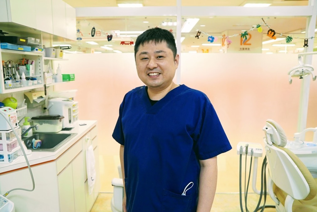 医療法人白真会　深井こどもファミリー歯科（歯科医師の求人）の写真4枚目：優しい人柄の院長はみんなに愛されてます◎