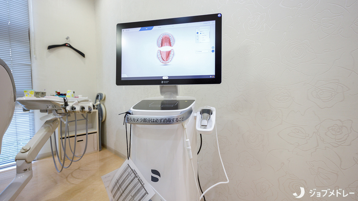 なかのべ歯科医院(歯科医師の求人)の写真16枚目:セレックシステムでお口の詳細な状態を把握することができます