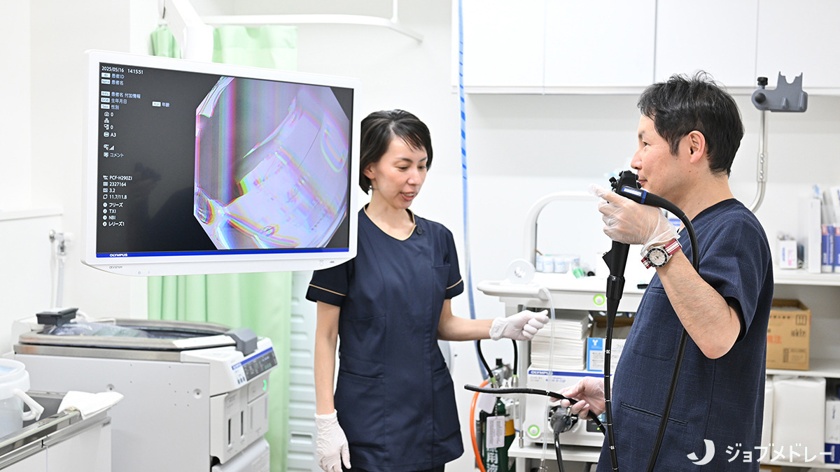 あらい内科・消化器内科クリニック　練馬中村橋院（医療事務/受付の求人）の写真22枚目：早期発見・早期治療に努めています