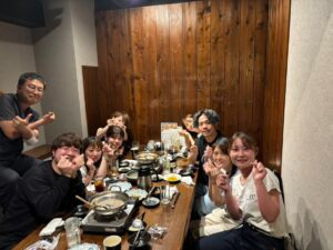 医療法人社団敬正会　あんクリニック訪問診療（看護師/准看護師の求人）の写真6枚目：看護部歓迎会の様子です。時々、皆で息抜きしてます！