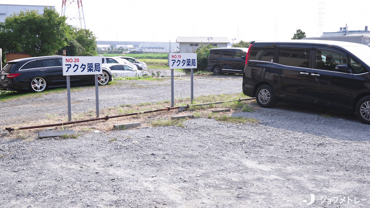 アクタ薬局 高森店（薬剤師の求人）の写真13枚目：5台の駐車スペースがあります