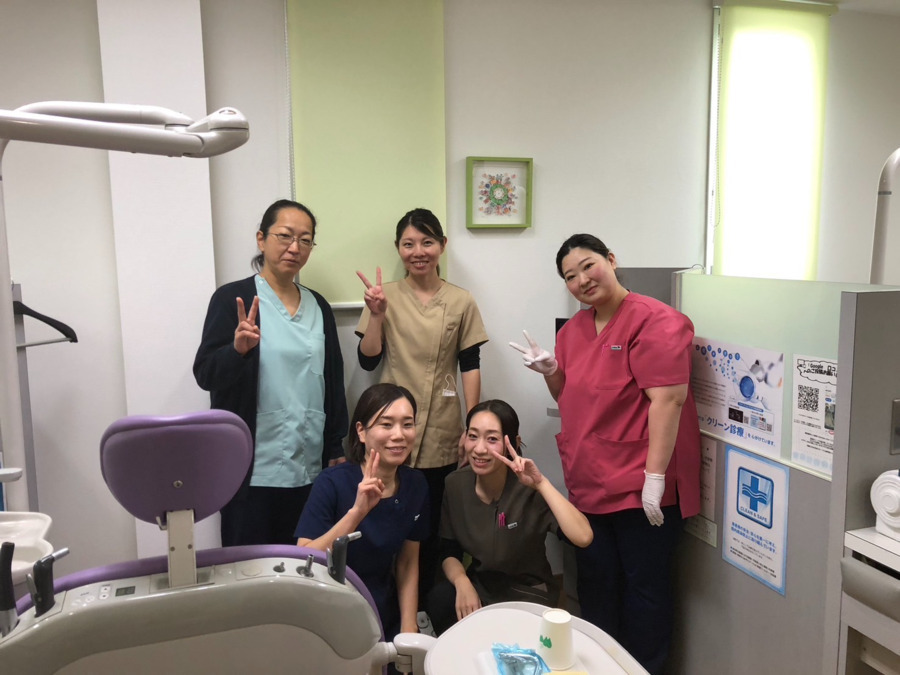 織田歯科（歯科衛生士の求人）の写真7枚目：スタッフみんな仲良いです
