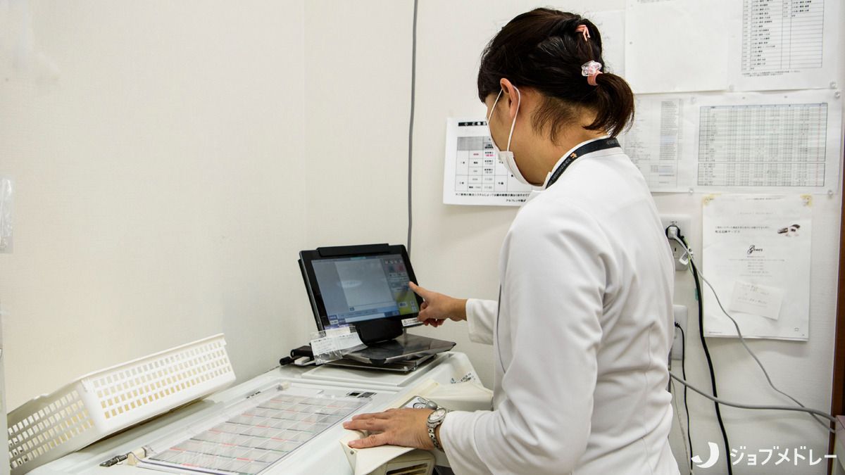 ふれあい薬局・コープもりやま前(薬剤師の求人)の写真14枚目:正確で効率的な調剤をサポートしています