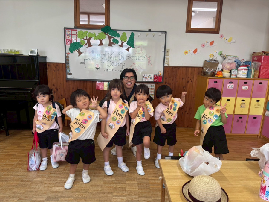 さくら幼稚園（保育補助の求人）の写真2枚目：English　summer　camp