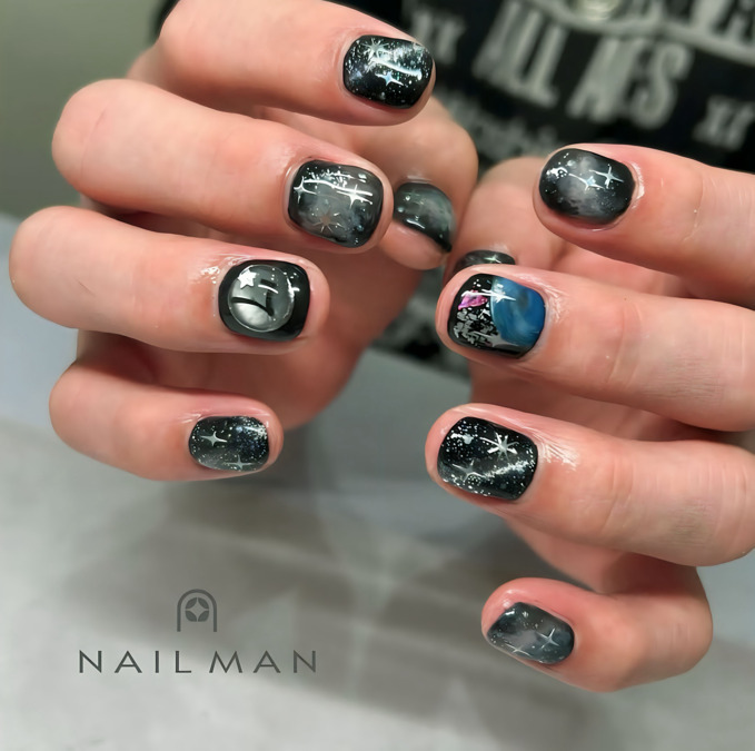 Nail Man 横浜店 ～メンズネイル専門店～（ネイリストの求人）の写真7枚目：持ち込みデザイン・お任せデザインのご要望もあります