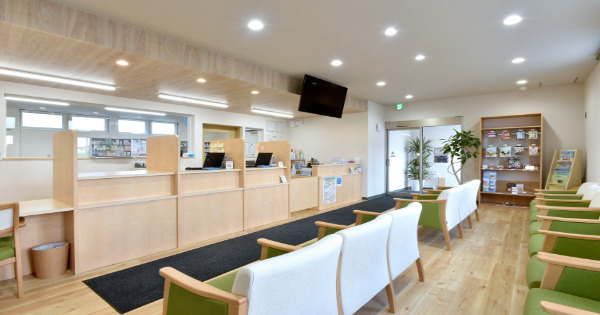 ホープ薬局　嶋南店の写真2枚目：身体に、おくすりを。
心に、おもいやりを。