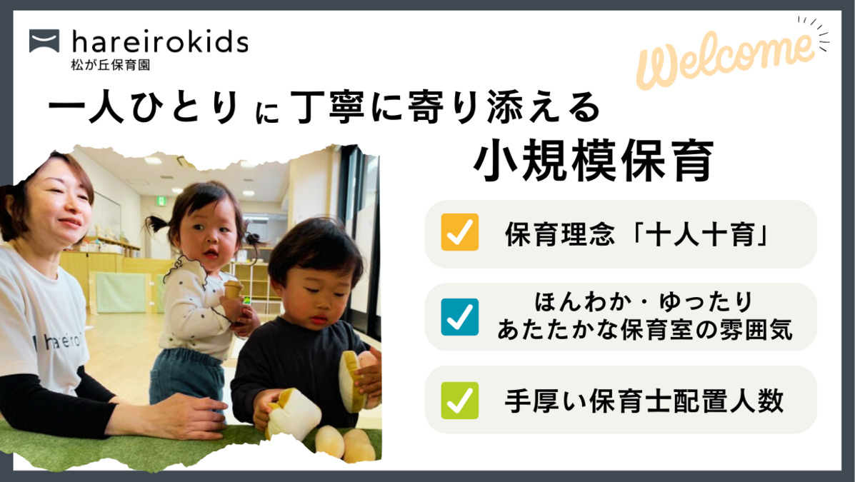hareirokids松が丘保育園の写真