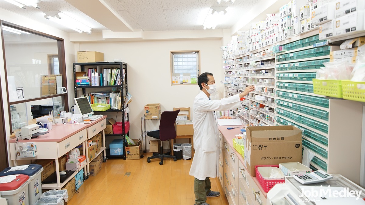 ななほし薬局町田木曽店の写真1枚目：勤務中の様子です