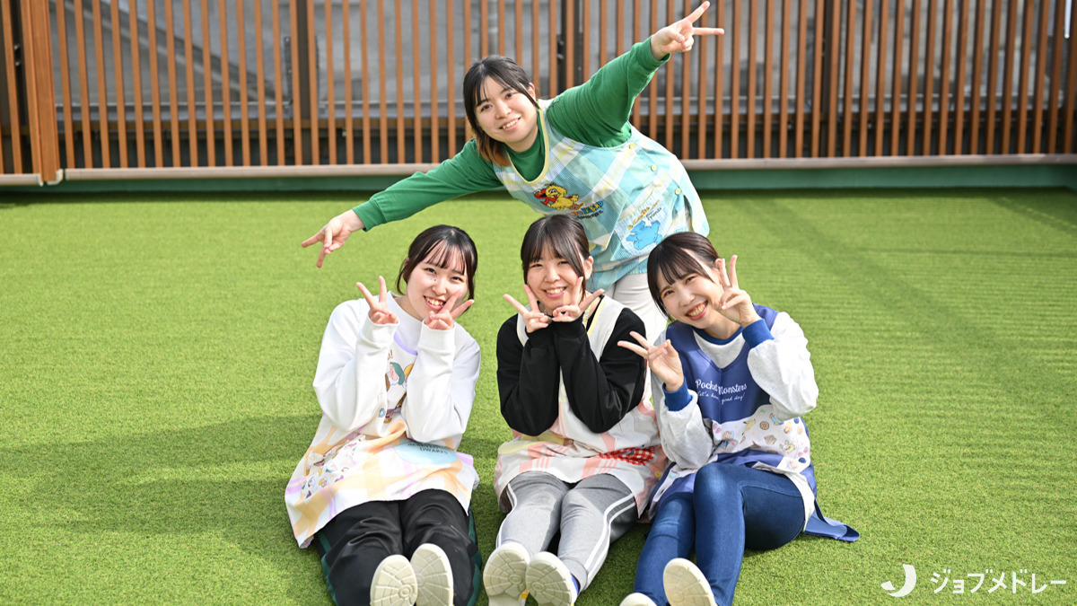 さんさん森の保育園石神井公園（保育士の求人）の写真：子どもたち一人ひとりと丁寧に向き合える職場です◎