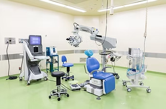 株式会社アクイユ ほしあい眼科の写真2枚目:ほしあい眼科 大学病院クラスの設備・医療機器