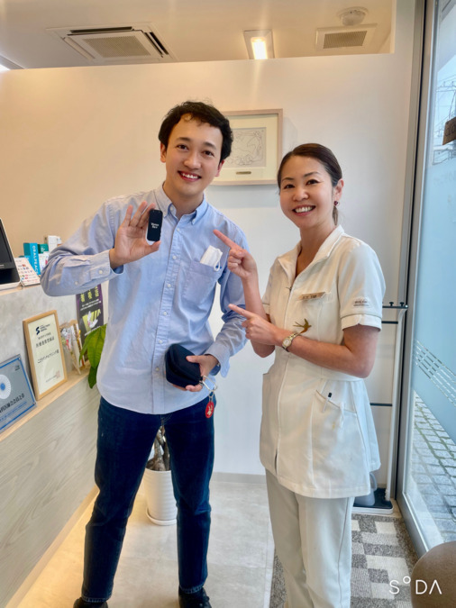 ことりデンタルクリニック(歯科衛生士の求人)の写真6枚目:勤務医と新しい試みでテレビにも取材されました