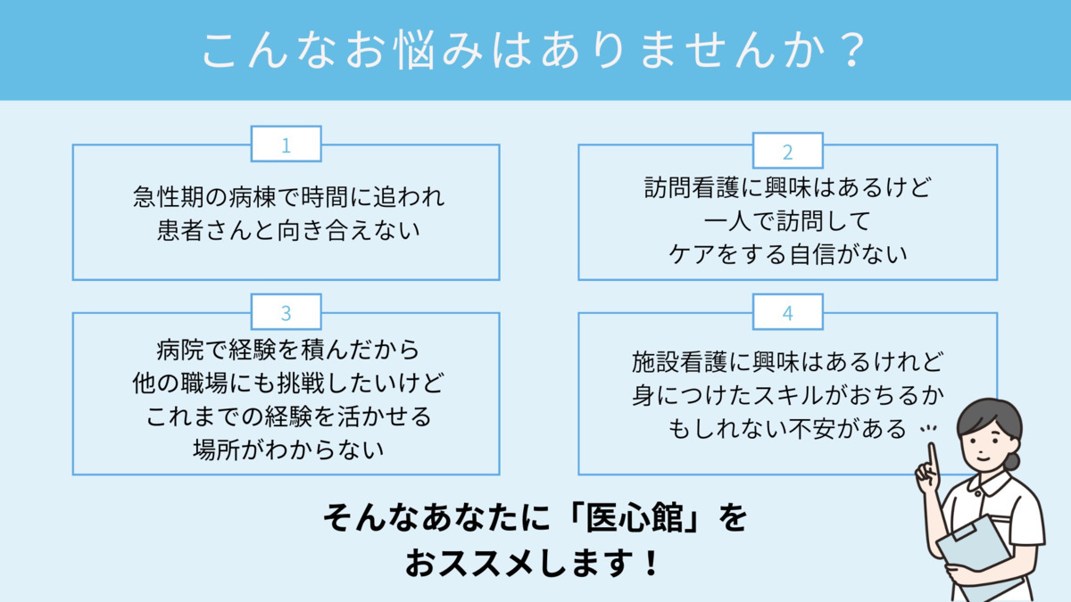 医心館 川越(看護師/准看護師の求人)の写真: