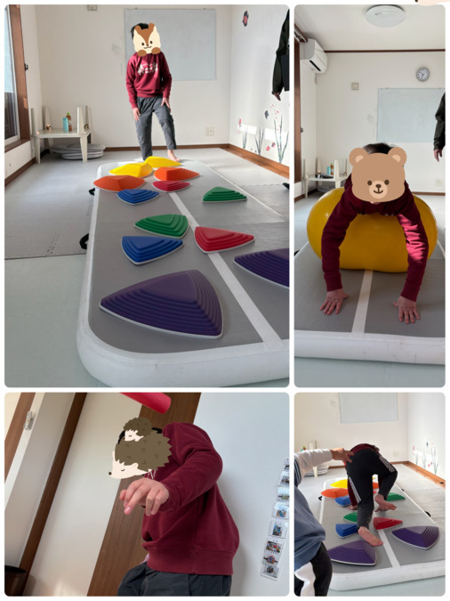 ふうせんかずら（児童指導員/指導員の求人）の写真4枚目：運動遊びの一コマ