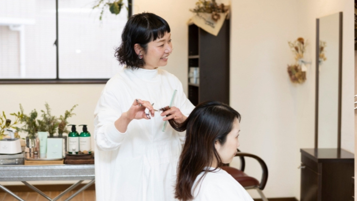 hair M I N D（美容師の求人）の写真6枚目：無理のない働き方で、技術を生かせるサロン