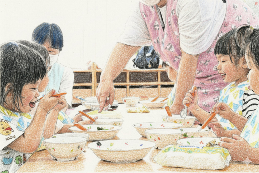保育室風の街の写真
