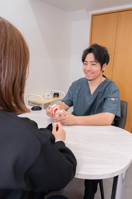 岩橋歯科医院(歯科衛生士の求人)の写真5枚目:患者さまとのカウンセリングを大事にしています