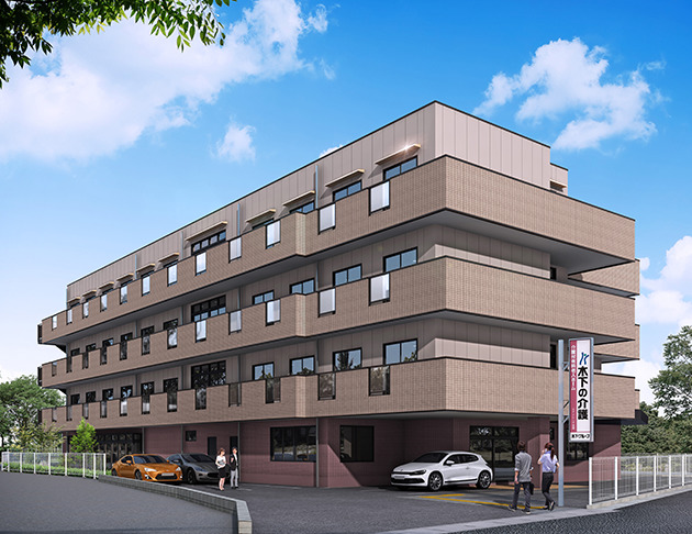 リアンレーヴ宝塚【2021年04月01日オープン】(介護職/ヘルパーの求人)の写真:宝塚市南ひばりが丘に2021年4月にオープンの介護付有料老人ホームです。