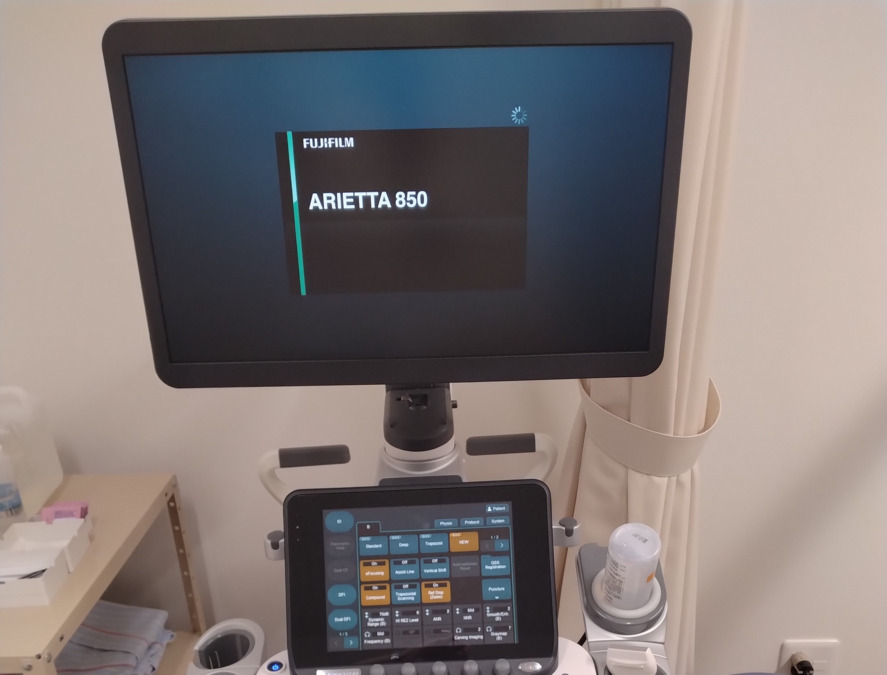 まちだ甲状腺クリニック(臨床検査技師の求人)の写真4枚目:FUJIFILM ARIETTA 850