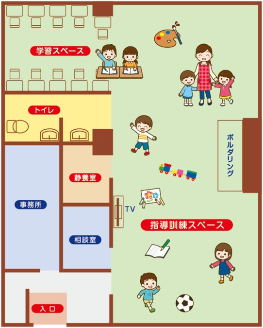 放課後等ディサービス ウィズ・ユーあきる野の写真2枚目：