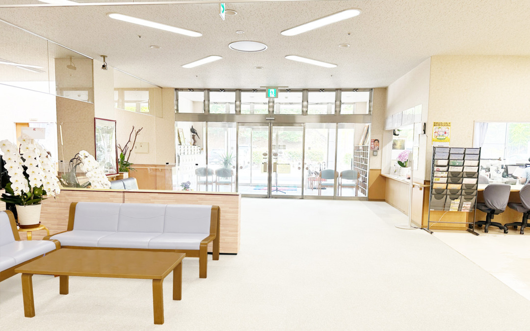 特別養護老人ホーム桐花園（介護職/ヘルパーの求人）の写真4枚目：エントランス