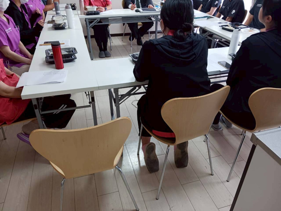 てるてるぼうず訪問看護リハビリステーション(看護師/准看護師の求人)の写真3枚目:月に1回全体ミーティングです