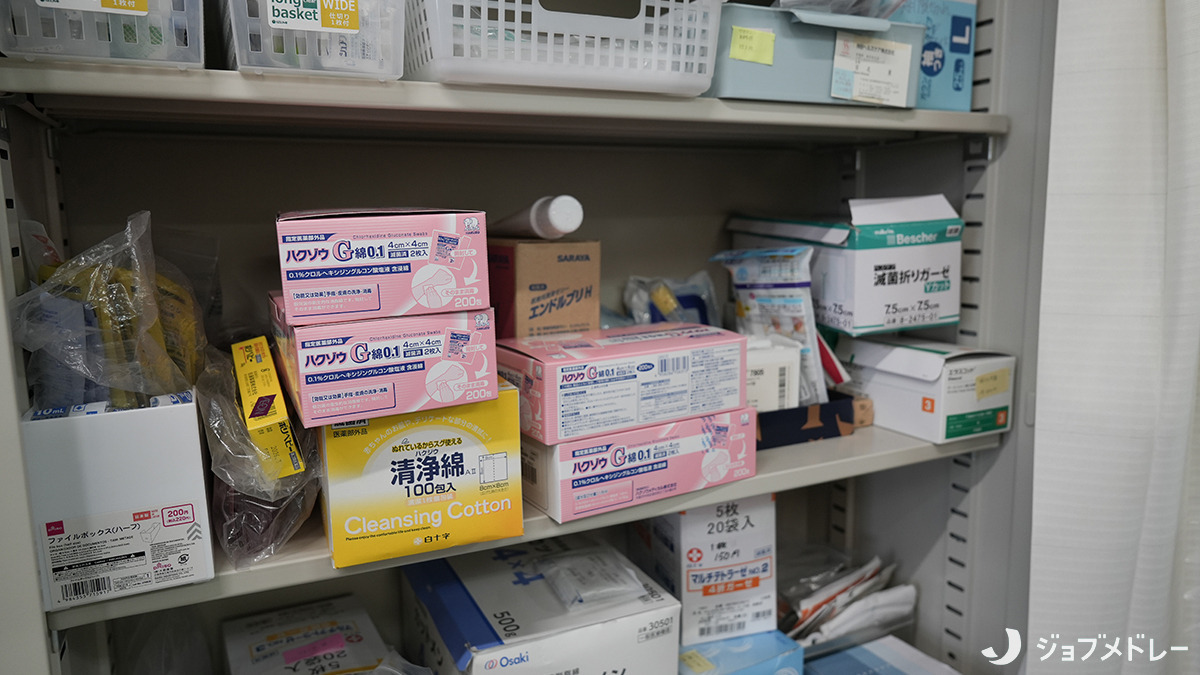 SOU訪問看護ステーション花見川(看護師/准看護師の求人)の写真13枚目:備品です