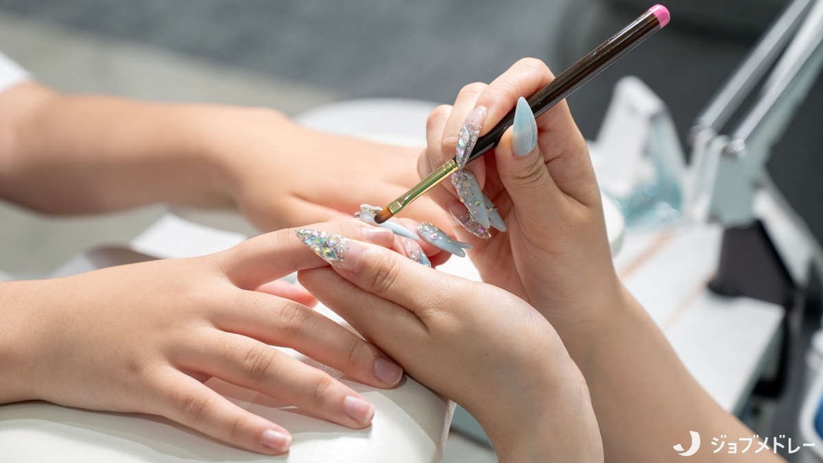 nailA＋Ｃ【2025年06月オープン】（ネイリストの求人）の写真7枚目：スタッフ一人一人が個性を活かし輝けるサロンです