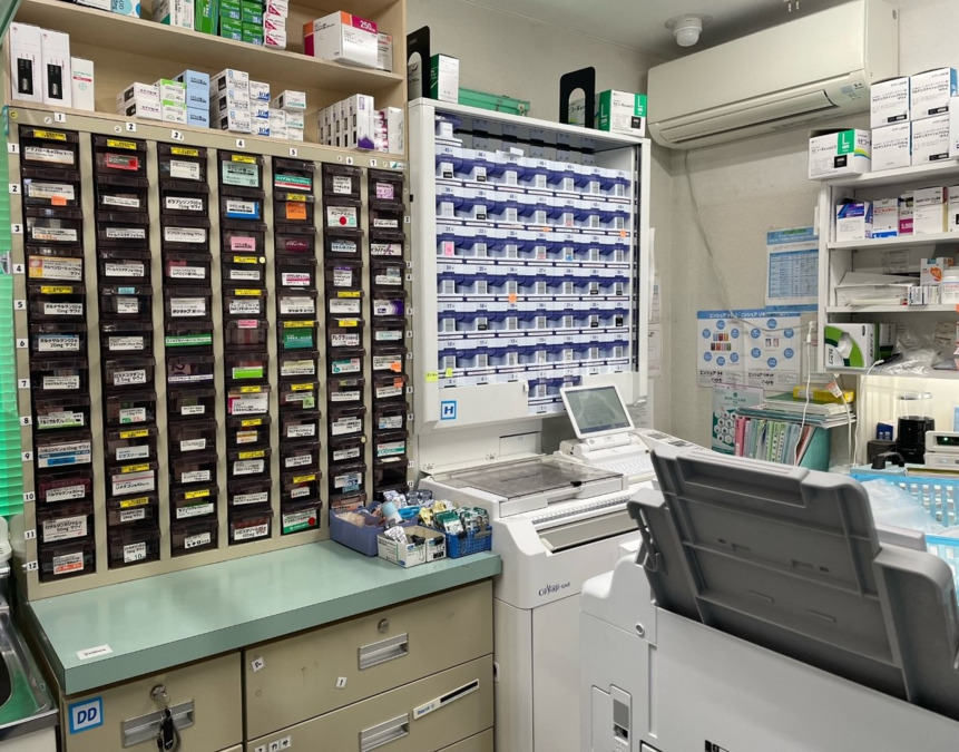 ふじい薬局 明野調剤の写真4枚目：ふじい薬局　明野調剤　調剤室