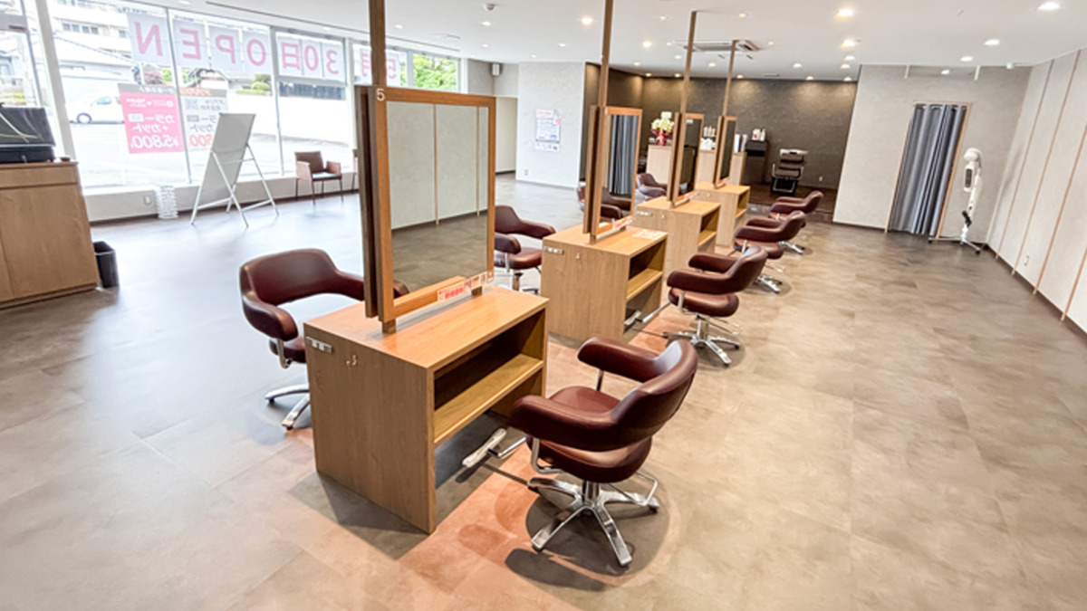 美容室SALONS松山山西店【2025年05月30日オープン】の写真3枚目：