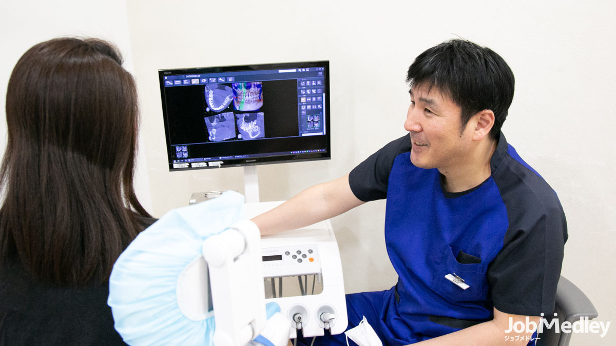 医療法人社団ふじい歯科の写真12枚目：不安が残らないよう、説明に時間をかけています◎