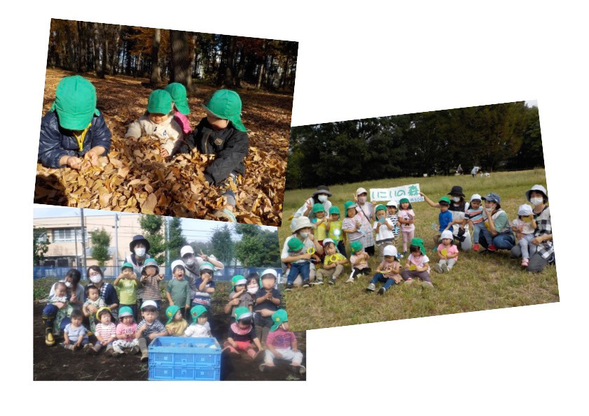 たけのこ保育園（保育士の求人）の写真4枚目：散歩に出かける公園は20ヶ所以上。遠足やお芋掘りにも出かけます。
