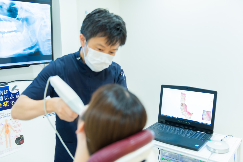 はしづめ歯科クリニック（歯科医師の求人）の写真5枚目：オーラルスキャナーTrios