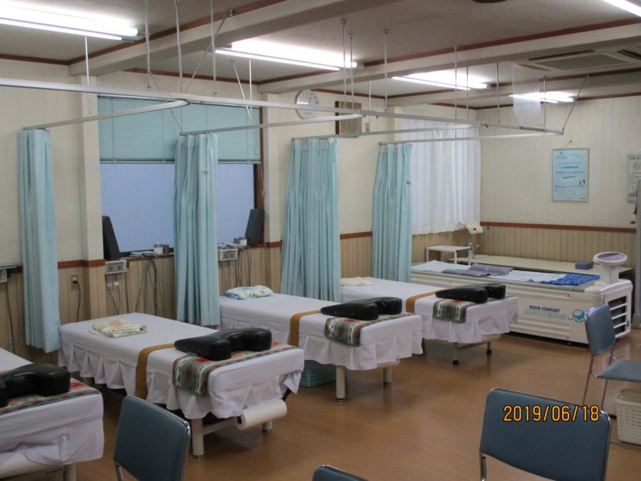 スリーエイチ・たけつ接骨院(あん摩マッサージ指圧師の求人)の写真2枚目:院内風景です。