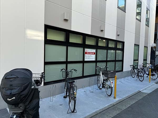 株式会社アイセイ薬局　アイセイハート薬局　元住吉駅西口店（薬剤師の求人）の写真3枚目：アイセイハート薬局　元住吉駅西口店の駐輪場