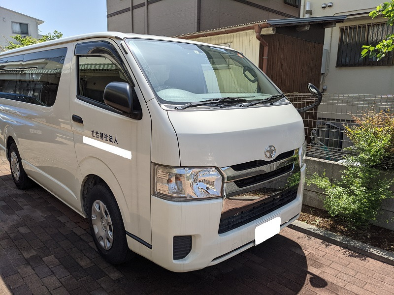 株式会社ビジネスサポート　神奈川県川崎市中原区木月内の介護施設（介護タクシー/ドライバーの求人）の写真3枚目：日々安全運転に努めています