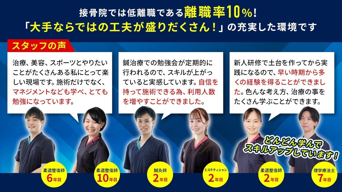 あおば鍼灸院接骨院 フレスポ春日井店（整体師の求人）の写真7枚目：