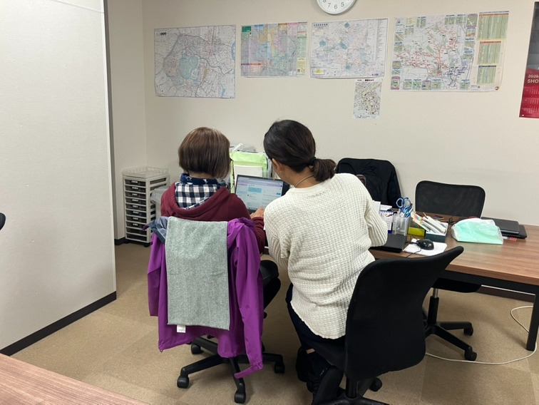 ホームケアよすが飯田橋（生活支援員の求人）の写真3枚目：チームで協力しながら進められる環境です！