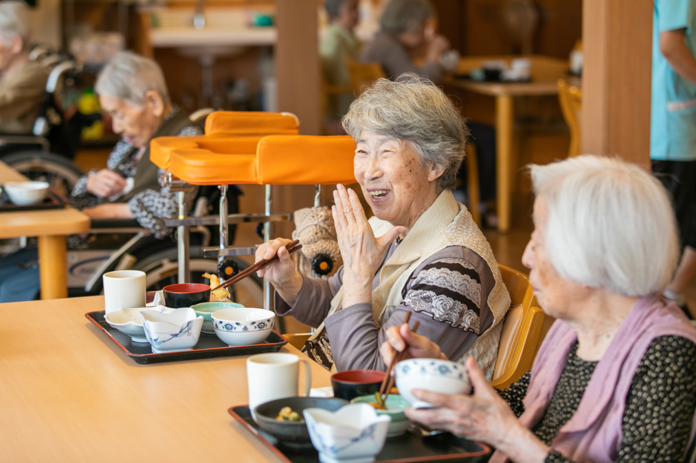 リラクシングライフ(調理師/調理スタッフの求人)の写真:お客様の笑顔がやりがいになります!